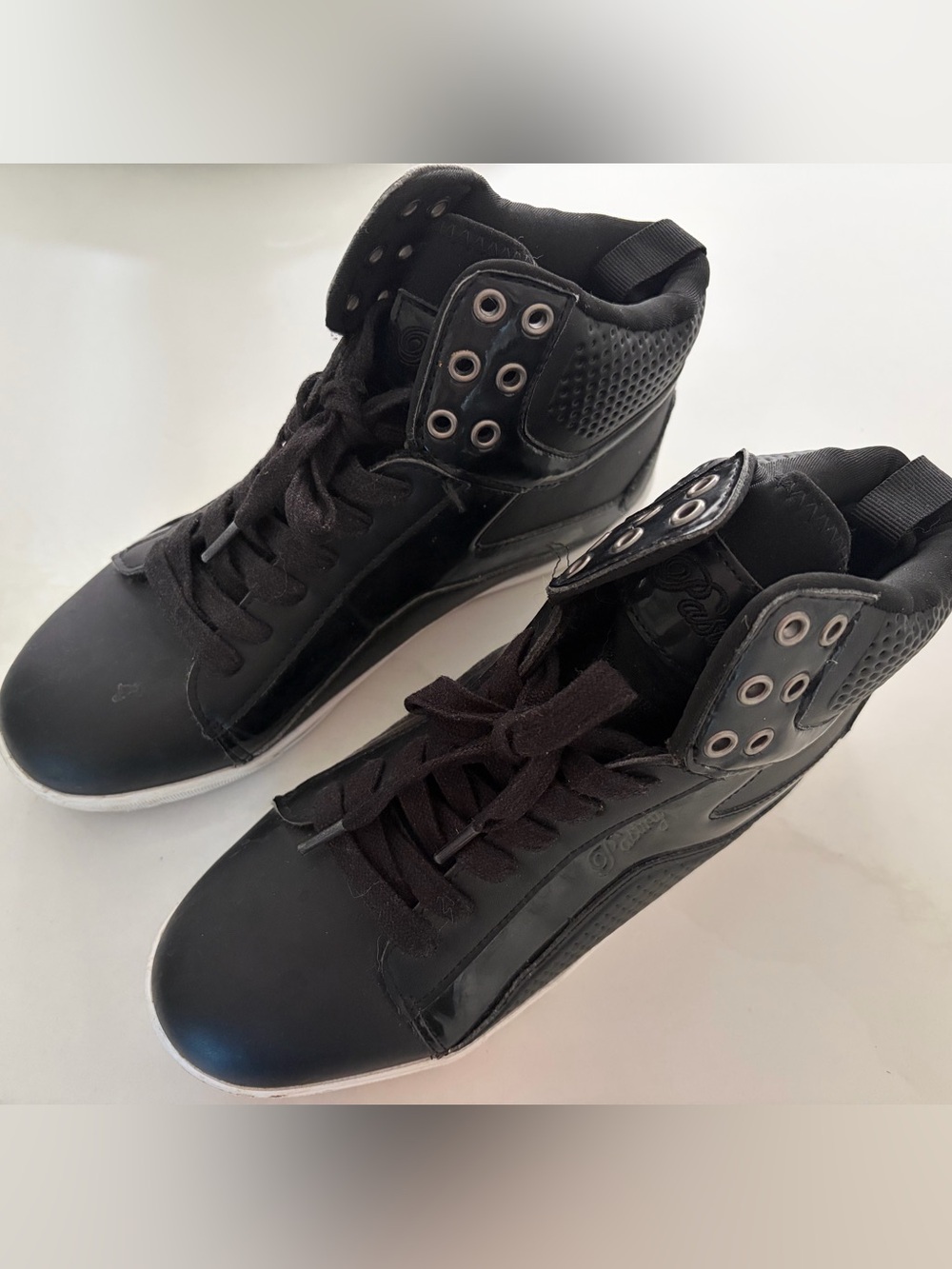 Pastry high top hip hop dance shoes